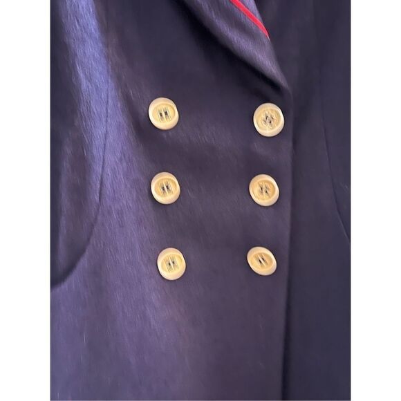 ModCloth Royal Monk Nautical Navy Madeline Coat sz 2X /18 NWT - Picture 3 of 9